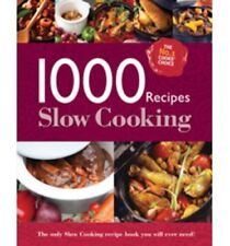 1000 recipes slow for sale  UK