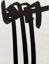 Pierre soulages lithographie d'occasion  Paris IX