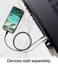 Usado, Cabo de áudio Belkin 3,5 mm com conector de iluminação 3 pés para iPhone comprar usado  Enviando para Brazil
