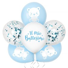 24pz palloncini battesimo usato  Italia