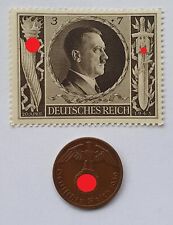 Münze briefmarke adolf gebraucht kaufen  Berlin