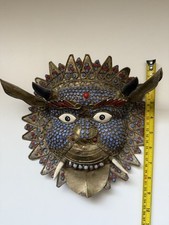 Vintage mahakala brass d'occasion  Expédié en Belgium
