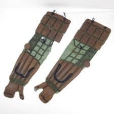 Usado, A2158: KOTE japonês de ferro antigo real (guarda de braços) da armadura de SAMURAI na era EDO comprar usado  Enviando para Brazil