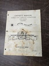 Lilliston rolling cultivator for sale  Cross Plains