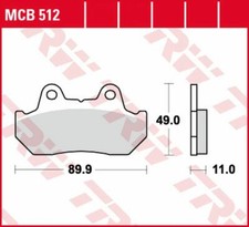 Trw bremsbeläge honda gebraucht kaufen Trw bremsbeläge honda gebraucht kaufen  Ducherow