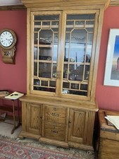Solid oak hutch for sale  Stevenson Ranch
