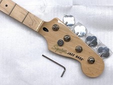 Usado, Guitarra elétrica Fender Squier Jazz J BASS NECK genuína com chaves bordo escala comprar usado  Enviando para Brazil