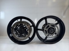 08-16 YAMAHA YZFR6 R6 OEM CONJUNTO DE RODAS DIANTEIRAS/TRASEIRAS ARO FREIO ROTOR #5643 comprar usado 08-16 YAMAHA YZFR6 R6 OEM CONJUNTO DE RODAS DIANTEIRAS/TRASEIRAS ARO FREIO ROTOR #5643 comprar usado  Enviando para Brazil