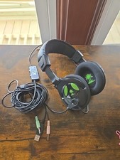 Fone de Ouvido para Jogos Turtle Beach Ear Force X12 Fio Preto PC e Xbox 360, usado comprar usado  Enviando para Brazil