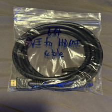 6 pés DVI-D para HDMI macho para macho cabo dourado HDTV PC display monitor de fio comprar usado  Enviando para Brazil