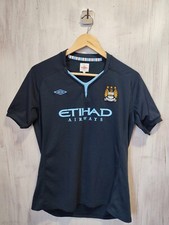 Kit de futebol feminino Manchester City 2010 2011 fora tamanho G camisa Umbro, usado comprar usado  Enviando para Brazil