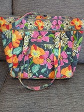 Vera Bradley - Jazzy Blooms - 17 polegadas laptop computador bolsa grande nova sem etiquetas  comprar usado Vera Bradley - Jazzy Blooms - 17 polegadas laptop computador bolsa grande nova sem etiquetas  comprar usado  Enviando para Brazil