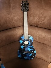 Ukulele First Act Discovery estrelas pretas e azuis comprar usado  Enviando para Brazil