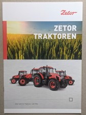 Zetor Major Proxima Forterra Crystal Traktoren Prospekt Bulldog Schlepper comprar usado  Enviando para Brazil
