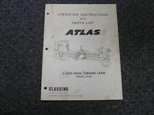 Clausing 3950 atlas for sale  Fairfield