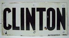 Clinton old porcelain for sale  Flemington