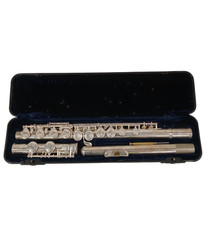 silver plated flute for sale  RUGBY
