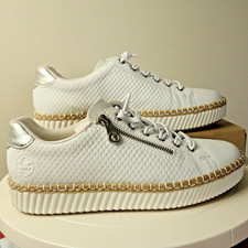Rieker womens white for sale  DENBIGH