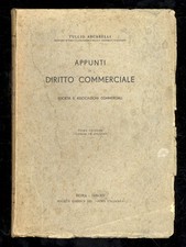 Appunti diritto commerciale. usato  Firenze