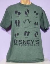 Koszula Disney's Wildlife tracks DISNEY DESIGNS Made in USA Vintage '90 Duża na sprzedaż  PL
