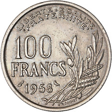 100 francs cochet 1958 chouette d'occasion  Saint-Raphaël