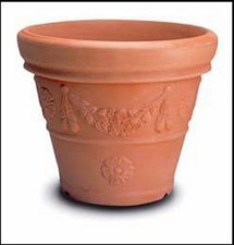 Vaso campana decorata usato  Vertemate con Minoprio