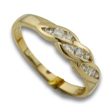 Brillant gold ring gebraucht kaufen  Gelsenkirchen