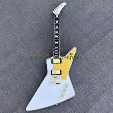 Guitarra elétrica White Explorer Lzzy Hale corpo sólido captador HH ouro Pickguard comprar usado  Enviando para Brazil