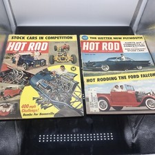 Revistas HOT ROD década de 1960 duas edições Hot Rodding The Ford Falcon 400MPH Challange comprar usado  Enviando para Brazil
