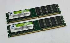 Kit de 2GB (2 x 1GB) Corsair VS1GB400C3 PC3200U 400MHz DDR1 memória RAM para computador comprar usado  Enviando para Brazil