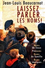 Laissez parler noms d'occasion  France