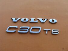 Usado, 06 07 08 09 10 11 12 13 VOLVO C30 T5 EMBLEMA TRASEIRO CROMADO LOGOTIPO EMBLEMA PLACA A43064 comprar usado  Enviando para Brazil
