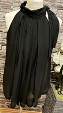 Schwarzes neckholder top gebraucht kaufen  Berlin