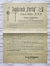 Jagdstock fertig system gebraucht kaufen  Gießen
