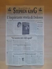 Giornale stephen king usato  Bologna