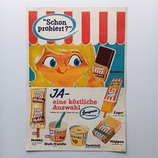 1960 Langnese Hobby Capri Domino Happen Werbeanzeige Werbung Reklame Advertising comprar usado  Enviando para Brazil