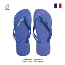 Tongs havaianas bleues d'occasion  Ferrières-en-Brie
