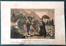 Stampa antica promessi usato  Lecco