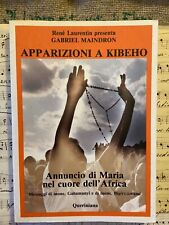 Maindron apparizioni kibeho usato  Prato