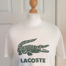 Camiseta Lacoste Classic muito rara tamanho 4 média/42" 100% genuína comprar usado  Enviando para Brazil