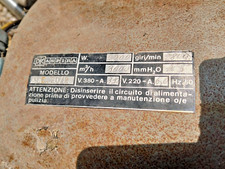 Aspiratore gas scarico usato  Ormea