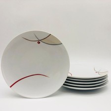 Assiettes dessert porcelaine. d'occasion  Alloue