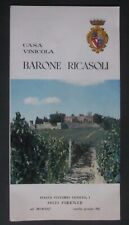 Barone ricasoli catalogo usato  Boves