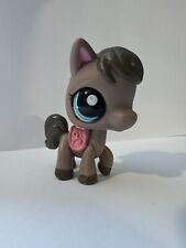 Boneco cavalo LPS Littlest Pet Shop #1776 cinza carvão olhos azuis selim rosa G2 comprar usado  Enviando para Brazil