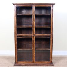 Antique oak glazed for sale  NEWCASTLE UPON TYNE