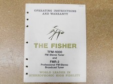 Fisher tfm 1000 for sale  Sparks