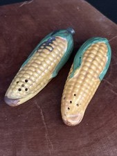 Usado, Conjunto de Shaker Vintage de Espiga de Milho Sal e Pimenta Feito no Japão Ocupado comprar usado  Enviando para Brazil