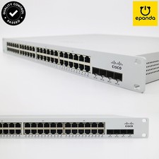 Switch Gigabit Cisco Meraki MS220-48LP 370W 48xPoE 4xSFP NÃO RECLAMADO, 1Y Garantia comprar usado  Enviando para Brazil