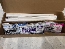 50 kit de festa algodão doce concessão suprimentos expressos três sabores 50 cones comprar usado  Enviando para Brazil