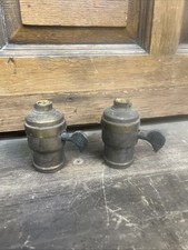 par de soquetes antigos Zee paddle switch turn key - Para abajur de mesa ou luz comprar usado  Enviando para Brazil
